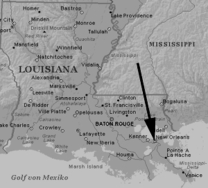 Map Of Louisiana